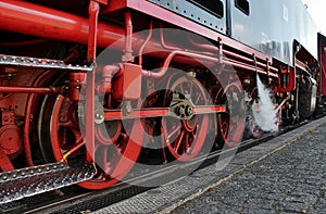 Rails, railroads and trains in germany photo