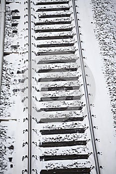 Rails in winter