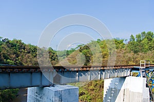 Railway bridge in Bandung, Indonesia