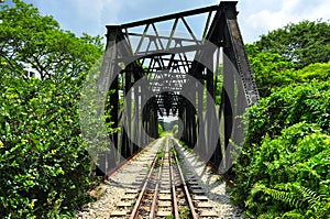 Railway bridge at Bukit Timah photo