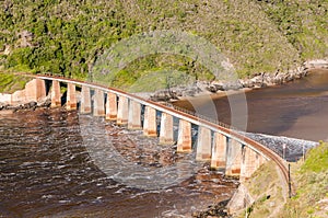 Railway bridge over the Kaaimans River photo
