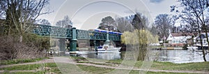 Railway bridge over Thames at Bourne End