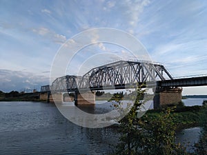 railway bridge over the Volkhov river