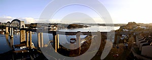 Railway bridge, Plymouth,Devon, UK photo