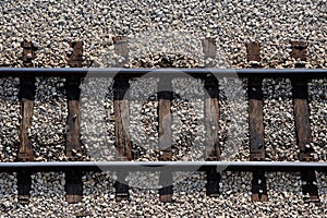 Railway closeup
