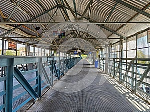 Railway crossing bridge Ajmer junction railway station
