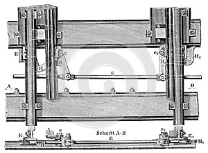 Railway equipment - Switch devices with hook switch lock.