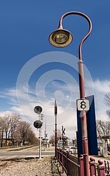 Railway & Lampost