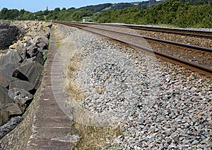 Railway Line at the Coast