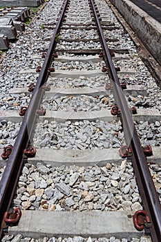 Railway line for transportation