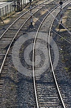 Railway lines photo