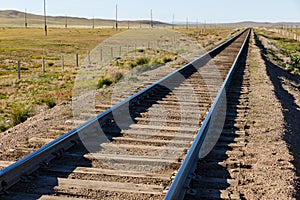 Railway in mongolia
