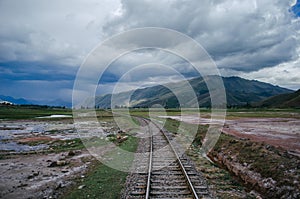 Railway in Peru