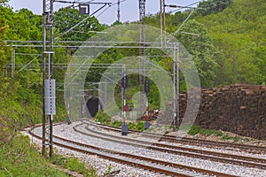 Railway Railroad Tunnel