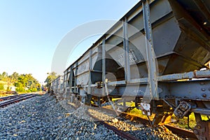 Railway repair wagons