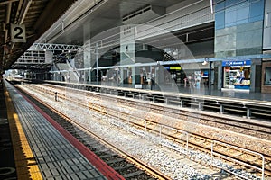 Railway road in kyoto station