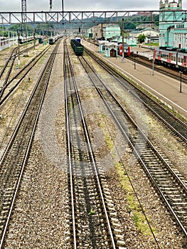 Railway Roads at the Train Station