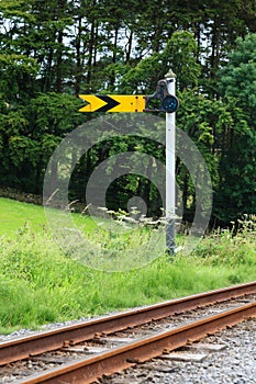 Railway Semaphore Signal