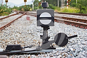 Railway shunt at thailand