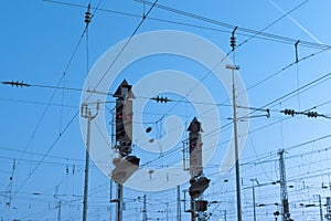 Railway Signal and Overhead Wiring