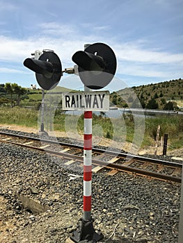 Railway signalling is a system used to direct railway traffic and keep trains clear of each other at all times.