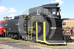 Railway snowplow