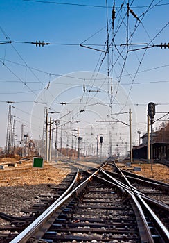 Linee ferroviarie stazione 