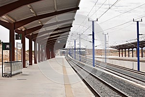 Railway station photo