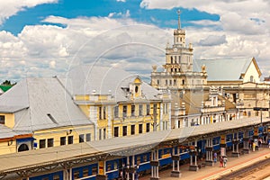 The railway station Brest