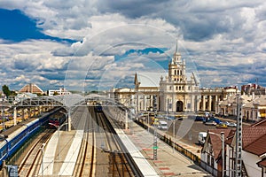 The railway station Brest
