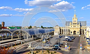 Railway station of the Brest-Central station. Belarus