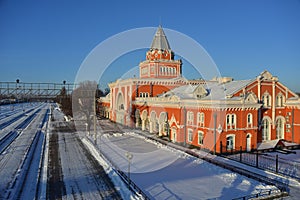 Railway station in Chernihiv or Chernigov