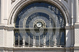 Railway station clock Budapest