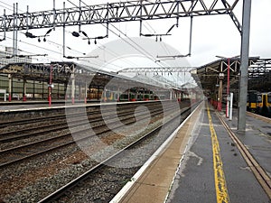 Railway Station Crewe England photo