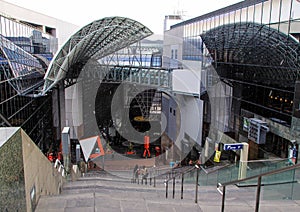 Railway station of Kyoto, Japan.