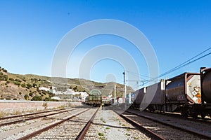 Railway station, merchandise / merchand trains