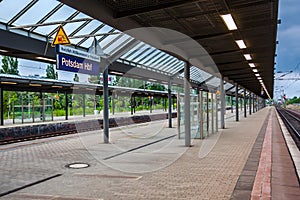 Railway Station Potsdam Hbf in Potsdam, Germany