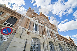 Railway station of RENFE in Aranjuez, Spain. RENFE is the main r photo