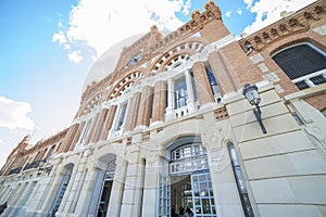 Railway station of RENFE in Aranjuez, Spain. RENFE is the main r photo