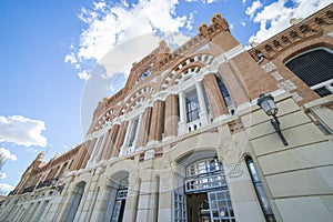 Railway station of RENFE in Aranjuez, Spain. RENFE is the main r photo