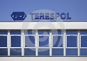 Railway station in Terespol. Poland