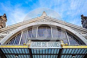 Railway station in Tours