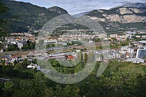 Railway stopover in Trento
