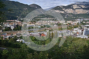 Railway stopover in Trento photo