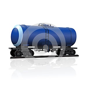 Railway tank for transportation of petroleum products