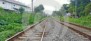 Railway track at calicut
