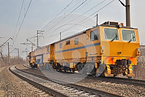 Railway track servece car