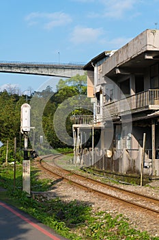 Railway Track at Shifen, Taiwan