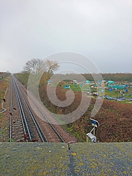 Railway Tracks and Allotment