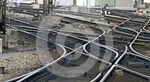 Railway tracks: Junction